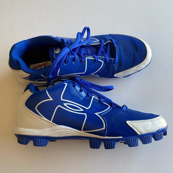 Under Armor Clean Up low men’s cleats size 9 VGUC - Picture 1 of 6